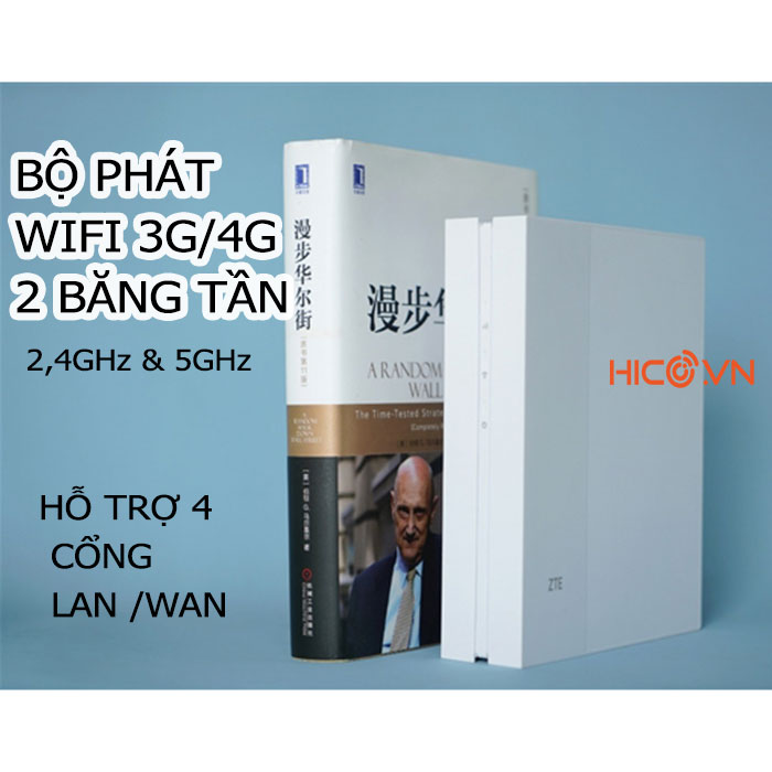 Bộ Phát Wifi6 4G 5G ZTE MC888s tốc độ 3000Mb, Wifi 2 Băng Tần , Hỗ Trợ 128 User, Cắm 24/24 Kiểu Dáng Nhỏ Gọn Cho Người Dùng Hàng Nhập Khẩu