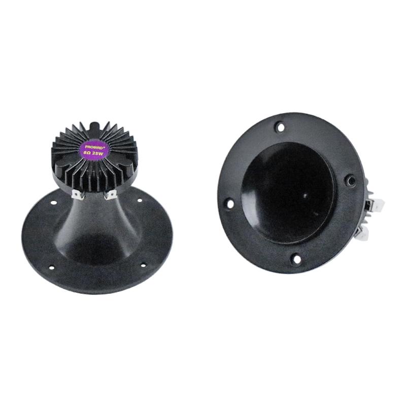 Ghxamp 25W 25 Nhân Titan Phim Loa Neodymium 4 Inch 107MM Cột Âm Thanh Loa Kéo Nuốt Hướng Dẫn Chống Nước 1.8K-18KHz