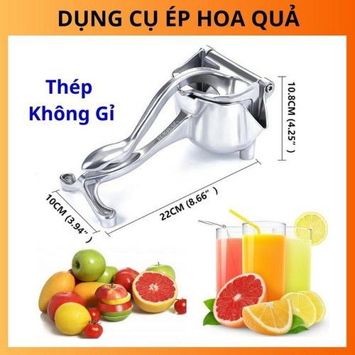 Máy Ép Hoa Quả, Ép Trái Cây Cầm Tay Thông Minh Tiện Ích Cho Gia Đình Chất Liệu Gang Siêu Khoẻ