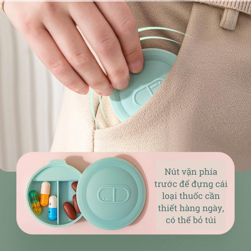 Hộp Đựng Thuốc Gia Đình 3 Tầng Hộp Y Tế Phân Loại Thuốc TOMHOUSE Cỡ Lớn Siêu Tiện Dụng