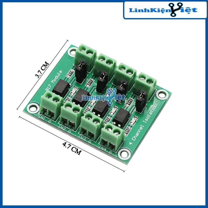 Module Cách Li Quang PC817 4 Kênh