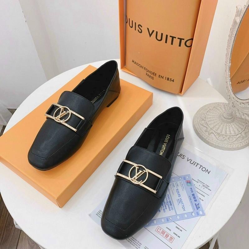 Giầy lười da mềm nữ