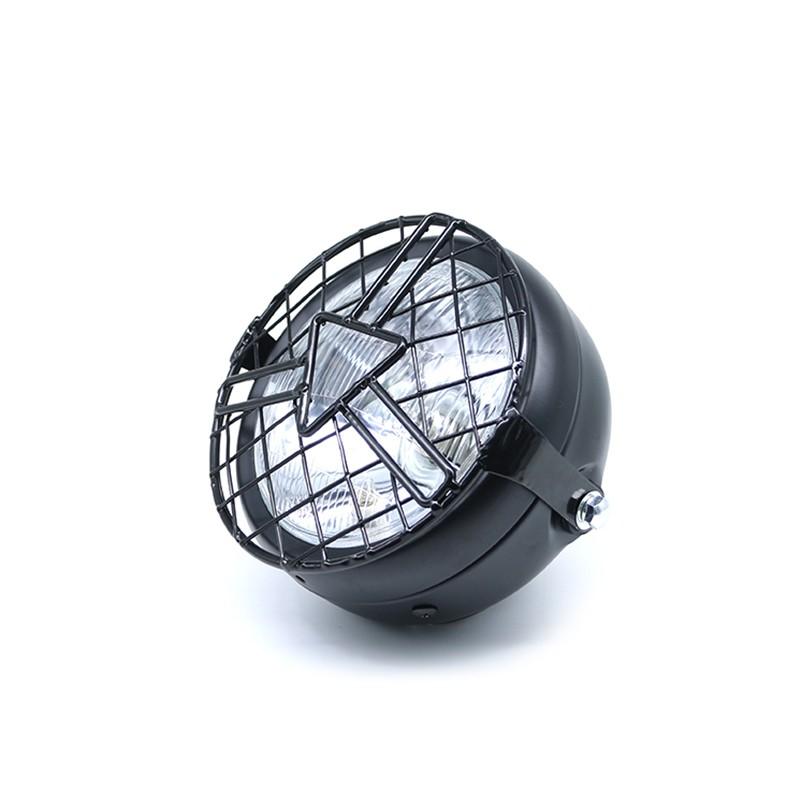 Đèn pha xe máy 6.5 " kèm bao che bảo vệ