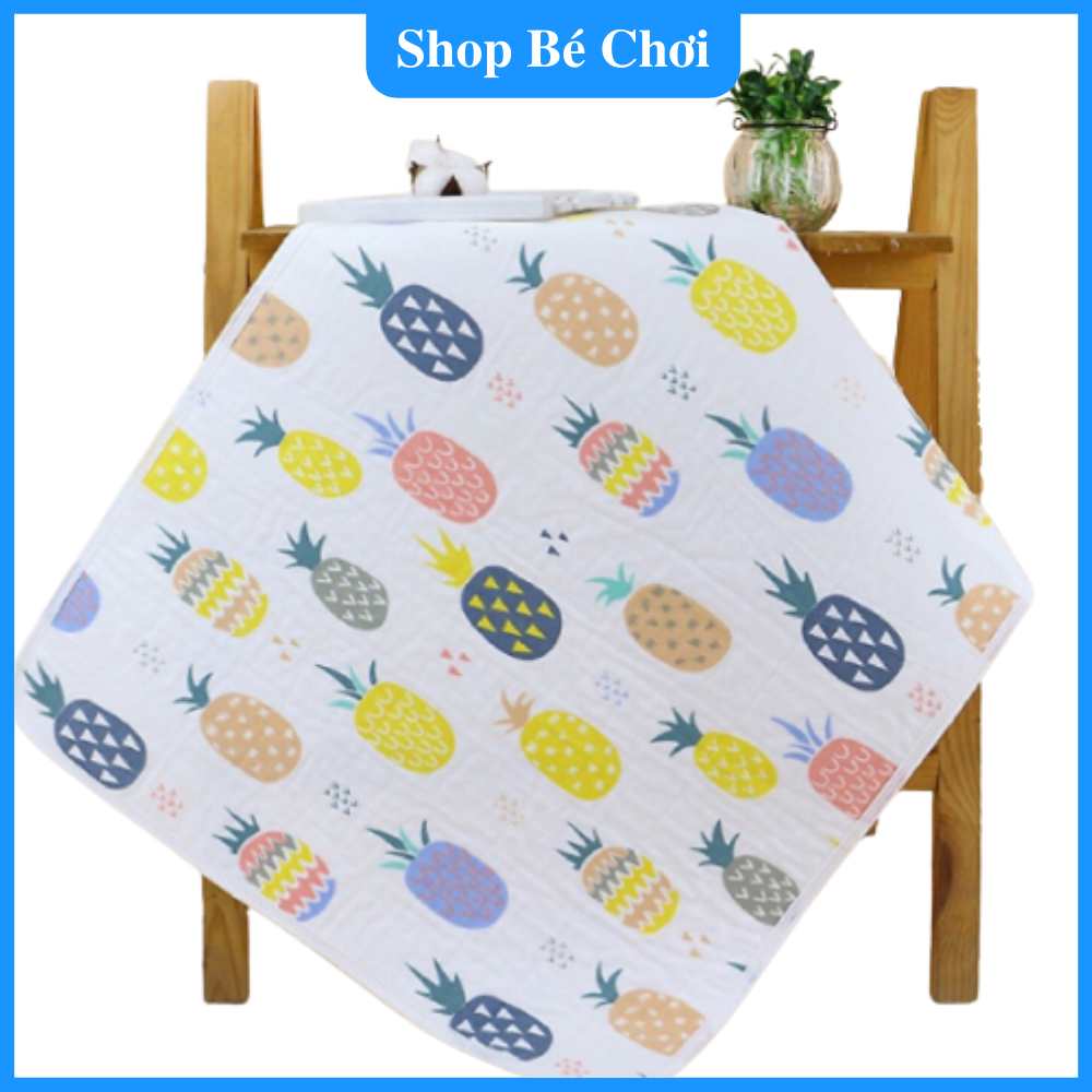 Lót Chống Thấm Sợi Tre 4 Lớp Siêu Thấm Hút Cho Bé