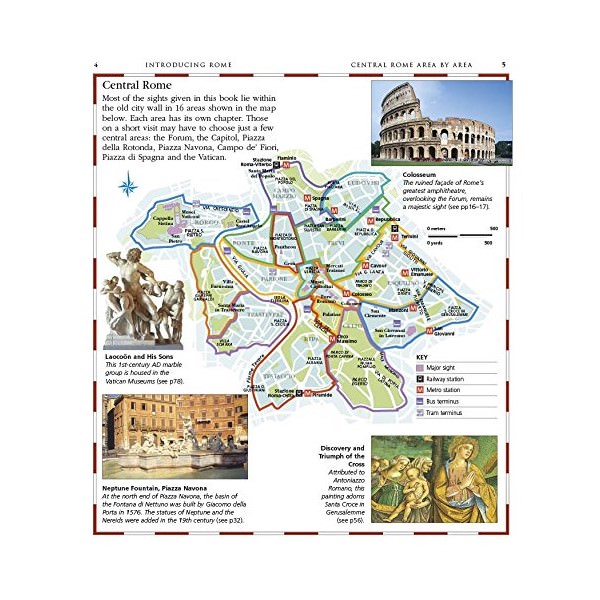 Rome Pocket Map and Guide