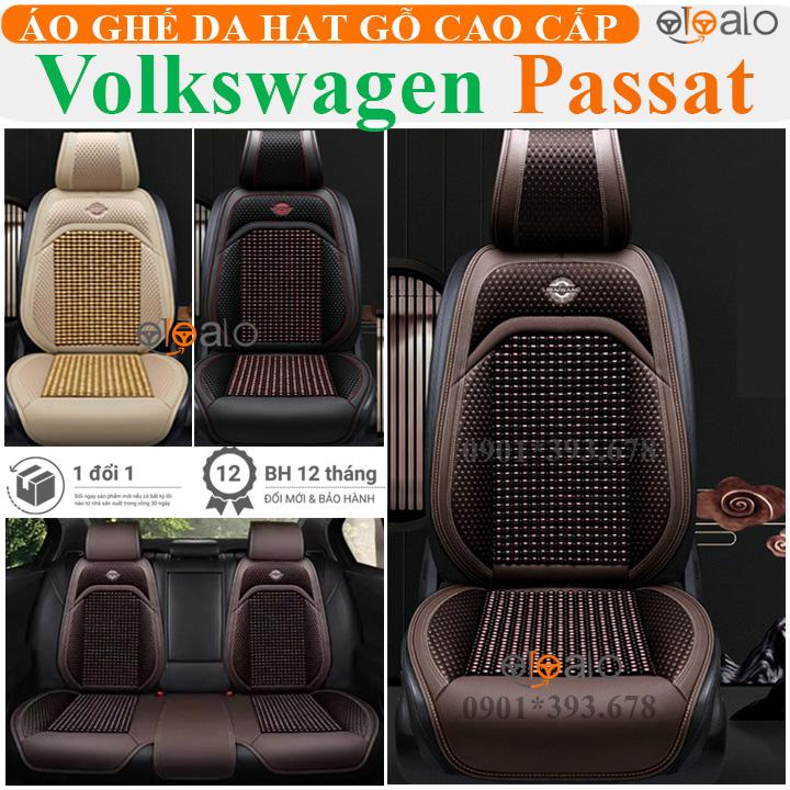 Áo trùm lót bọc ghế xe ô tô Volkswagen Passat da PU hạt gỗ tự nhiên CAO CẤP