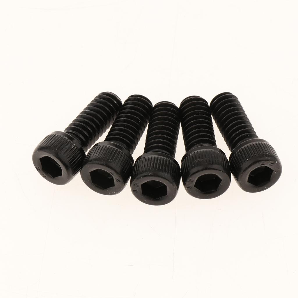 80pcs Motorcycle Black ABS Bolt Toppers Caps Covers for  FLT/FLH