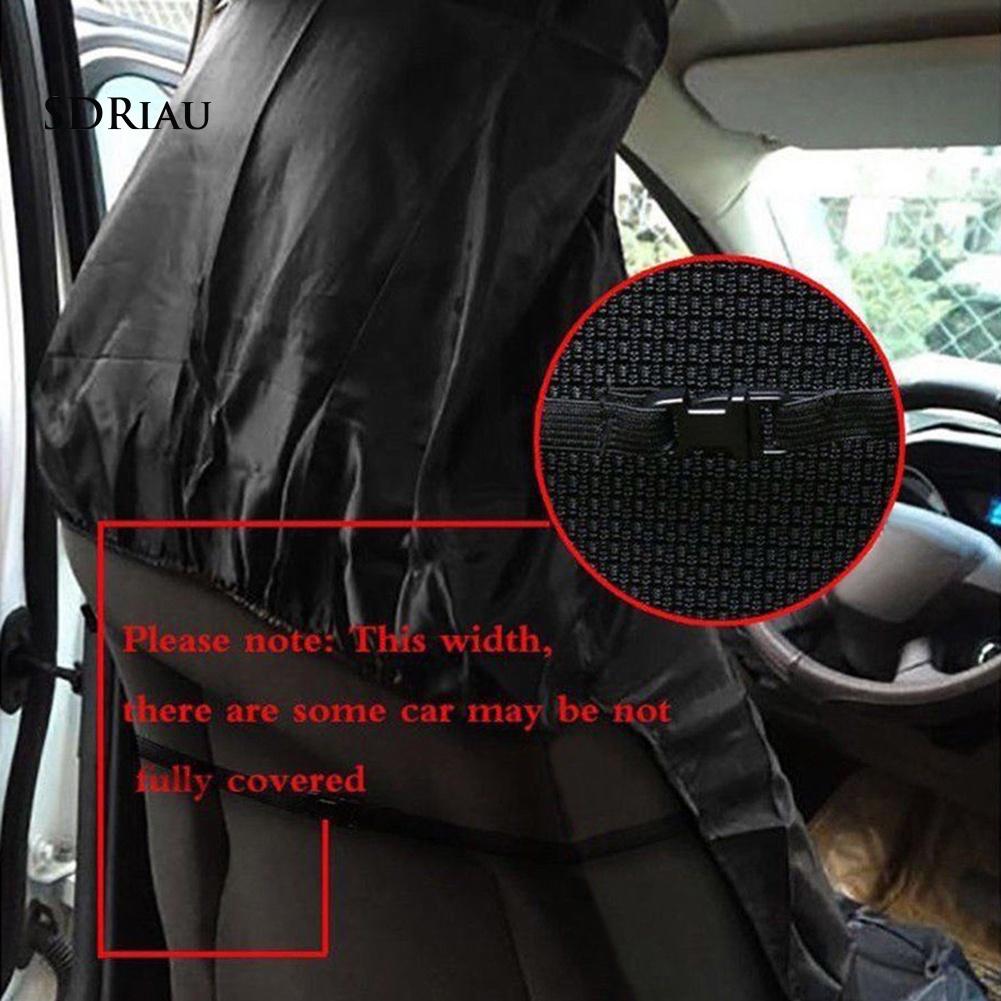 Set 2 Vỏ Bọc Ghế Ngồi Xe Hơi Chống Thấm Nước Tiện Dụng Ốp