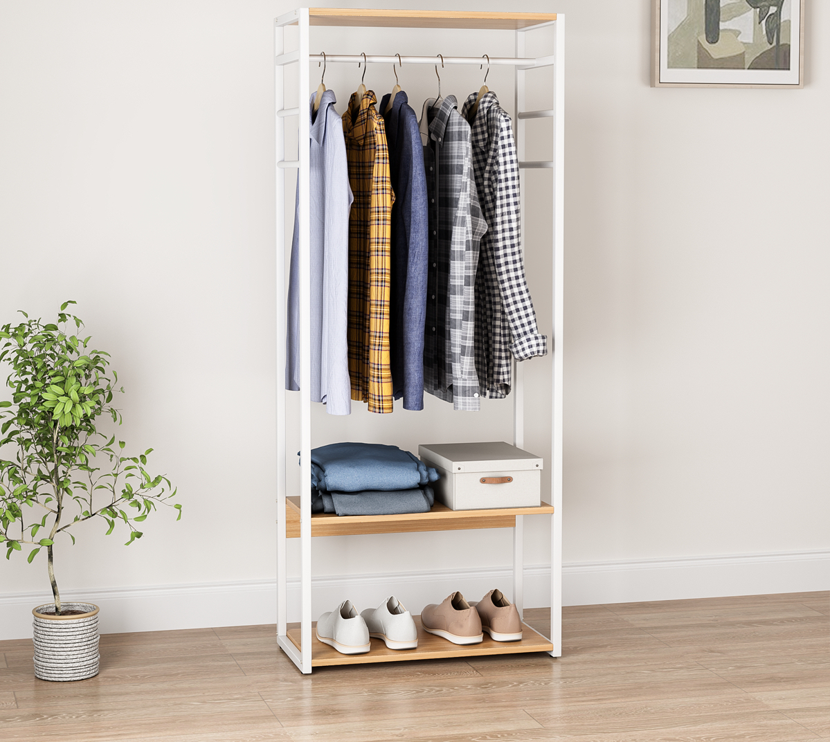 Giá Treo Quần Áo AM07 Khung Sắt Chống Gỉ
