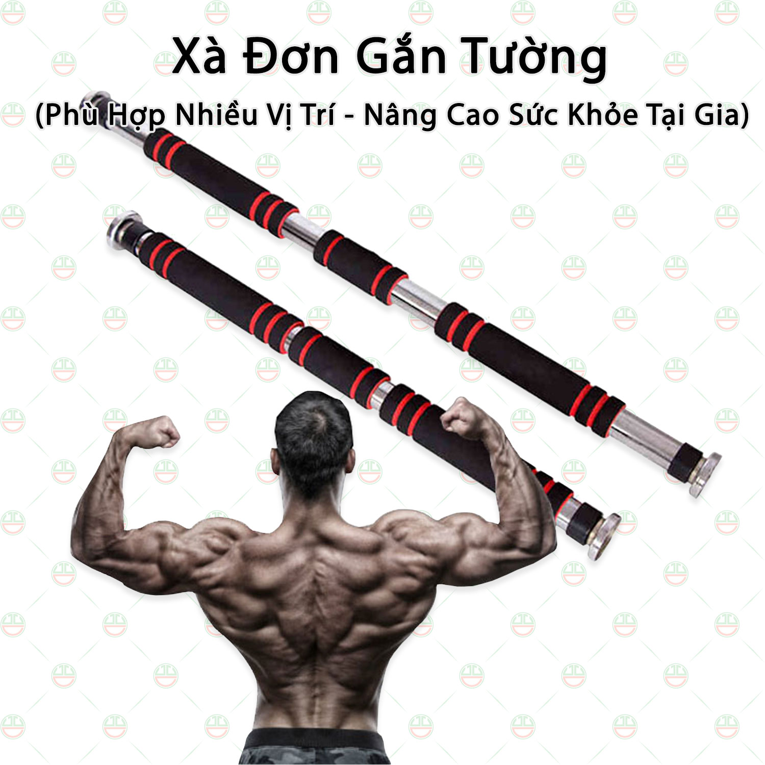 [Chắc Chắn] Thanh Tập Xà Đơn KhoNCC Hàng Chính Hãng Treo Gắn Tường Phù Hợp Các Loại Khung Cửa - Tập Luyện Bất Kỳ Sức Khỏe Dồi Dào - KDHS-467-XDTT