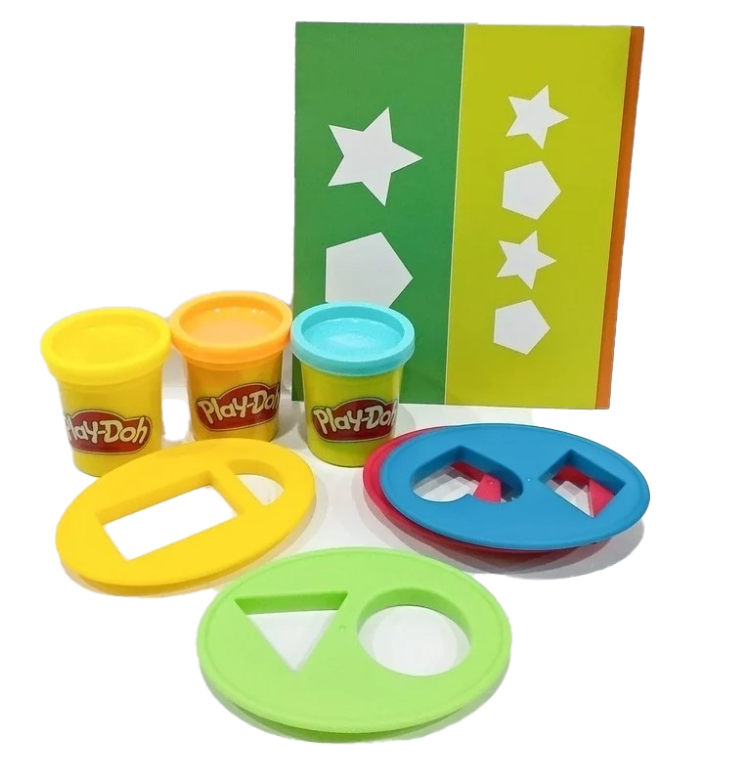 Bộ đồ chơi đất nặn hình học cơ bản Play-Doh