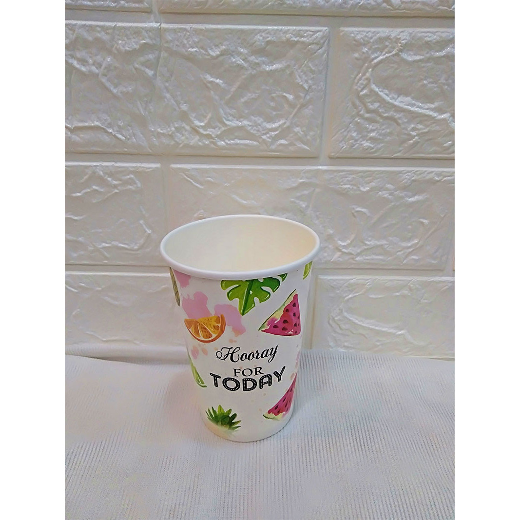 Combo 50 Ly Giấy Hooray 16oz - 480ml