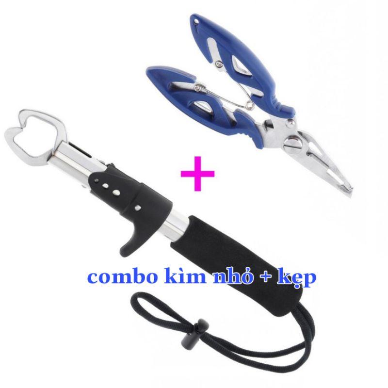 Bộ Kìm Kẹp Cá và Kéo gỡ Mồi Đa Năng Có Dây Bảo Vệ THẾ GIỚI ĐỒ CÂU LURE 68