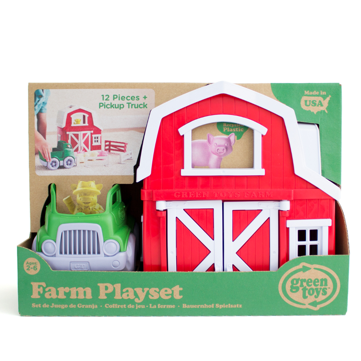 Bộ Đồ Chơi Trang Trại Green Toys Cho Bé Từ 2-5 Tuổi