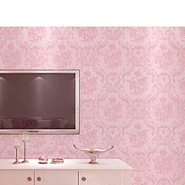 10m giấy dán tường hoạ tiết 3D nhiều màu keo sẵn khổ 45 cm