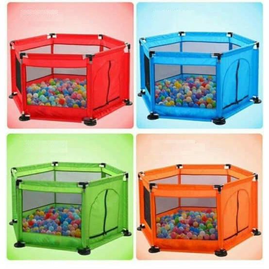 Quây bóng lục giác, Lều bóng lục giác tặng 10-15 bóng