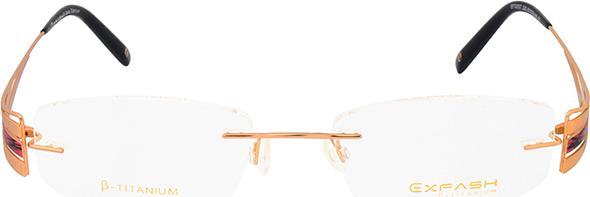 Gọng kính kim loại nữ Exfash EF3255T 226 (18/50/140)