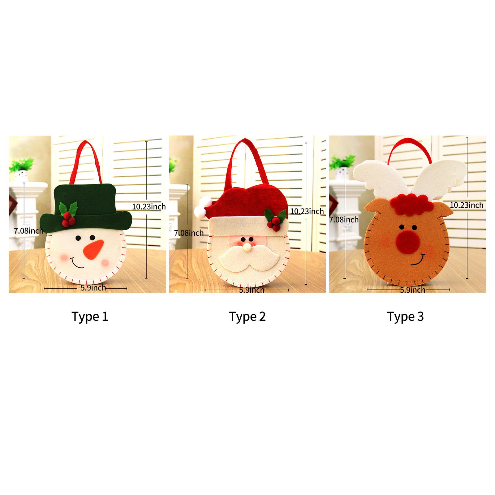 Túi Tote Họa Tiết Giáng Sinh Quà Tặng Giáng Sinh