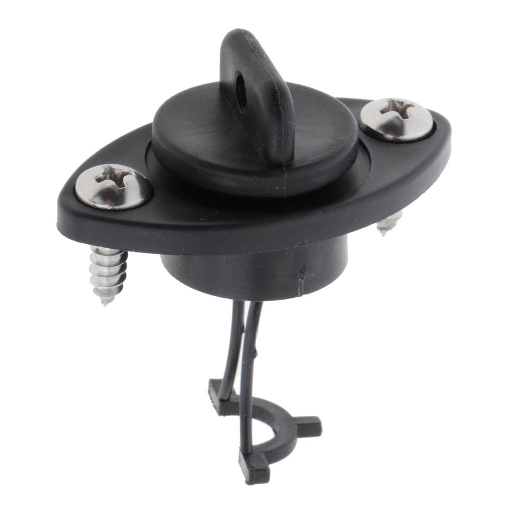 6 Marine Kayak Drain Plug Dinghy Yacht Holes Bung Scupper Plug Accessories