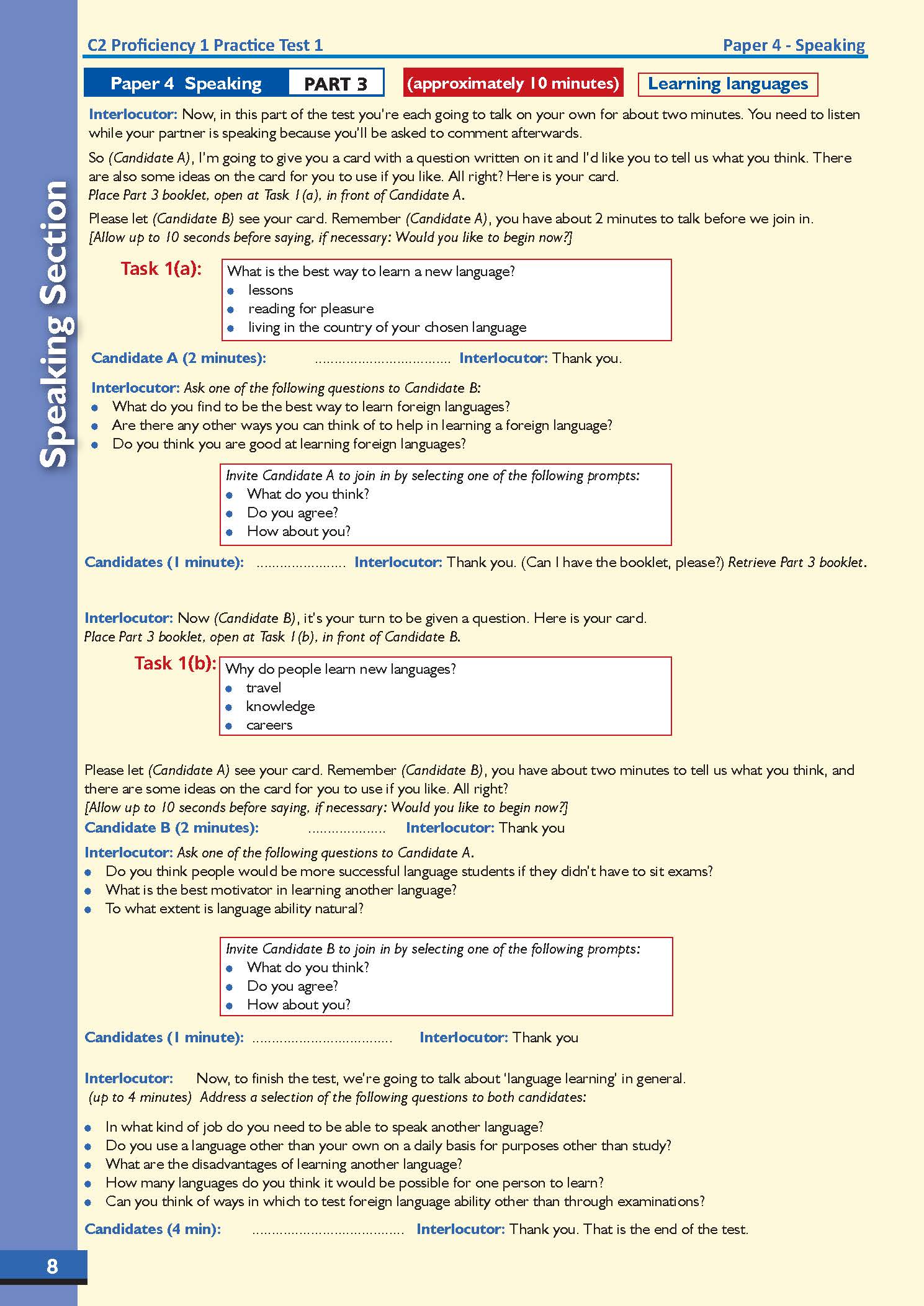 C2 Proficiency 1 with 4 Practice Tests - Latest Format