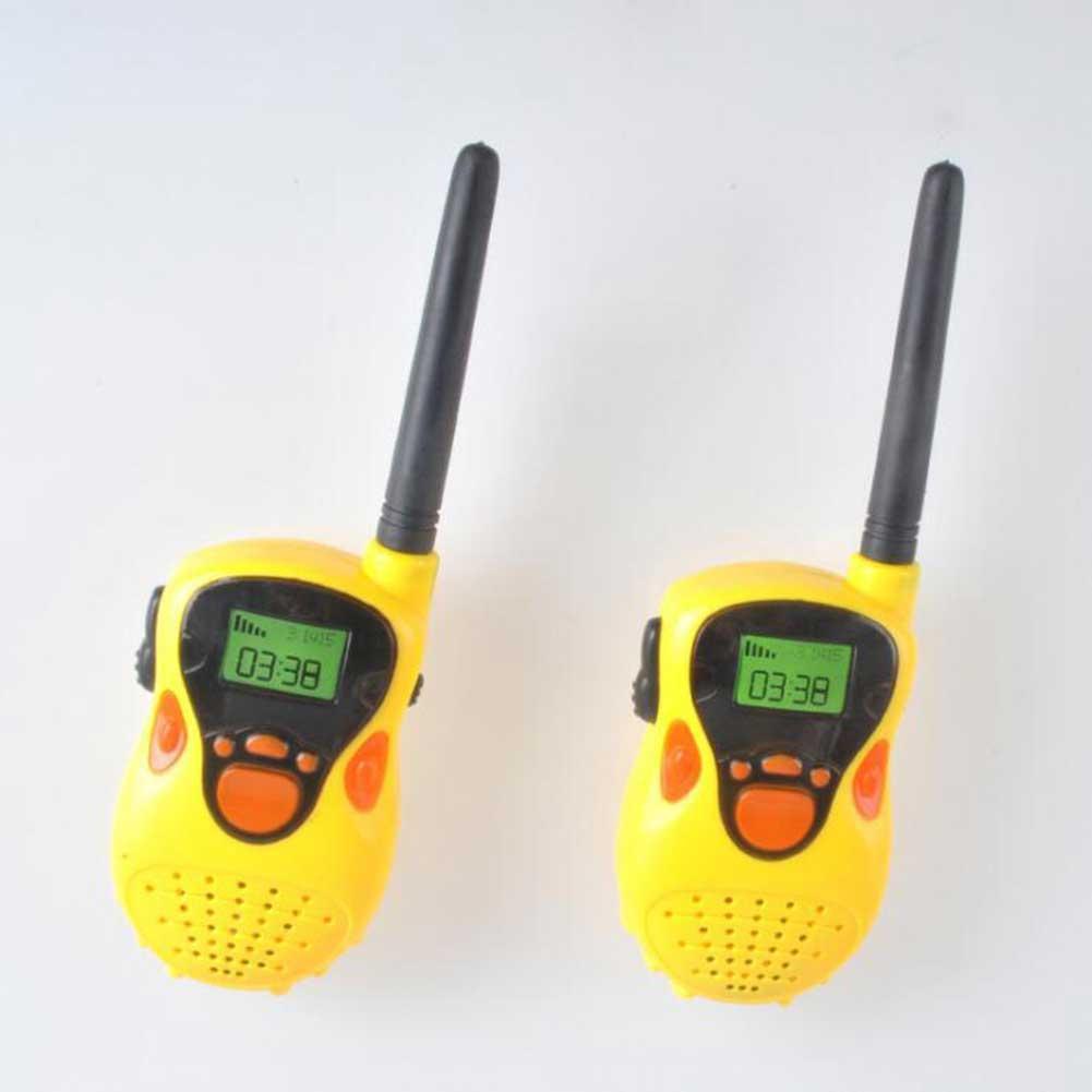 2 Chiếc Điện Bộ Đàm Tầm Xa Đàm Thoại Không Dây Trẻ Em Nhà Chơi Đồ Chơi Điện Interphone Quà Tặng Sinh Nhật Cho Bé