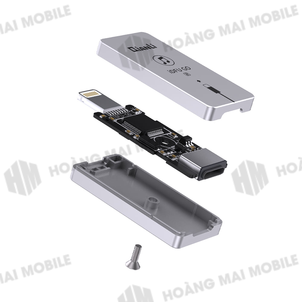 Đầu USB chạy phần mềm, đổi thông tin ổ cứng dành cho iPhone, iPad tự đưa máy về chế độ recovery không cần bấm nút QIANLI-iDFU GO 2