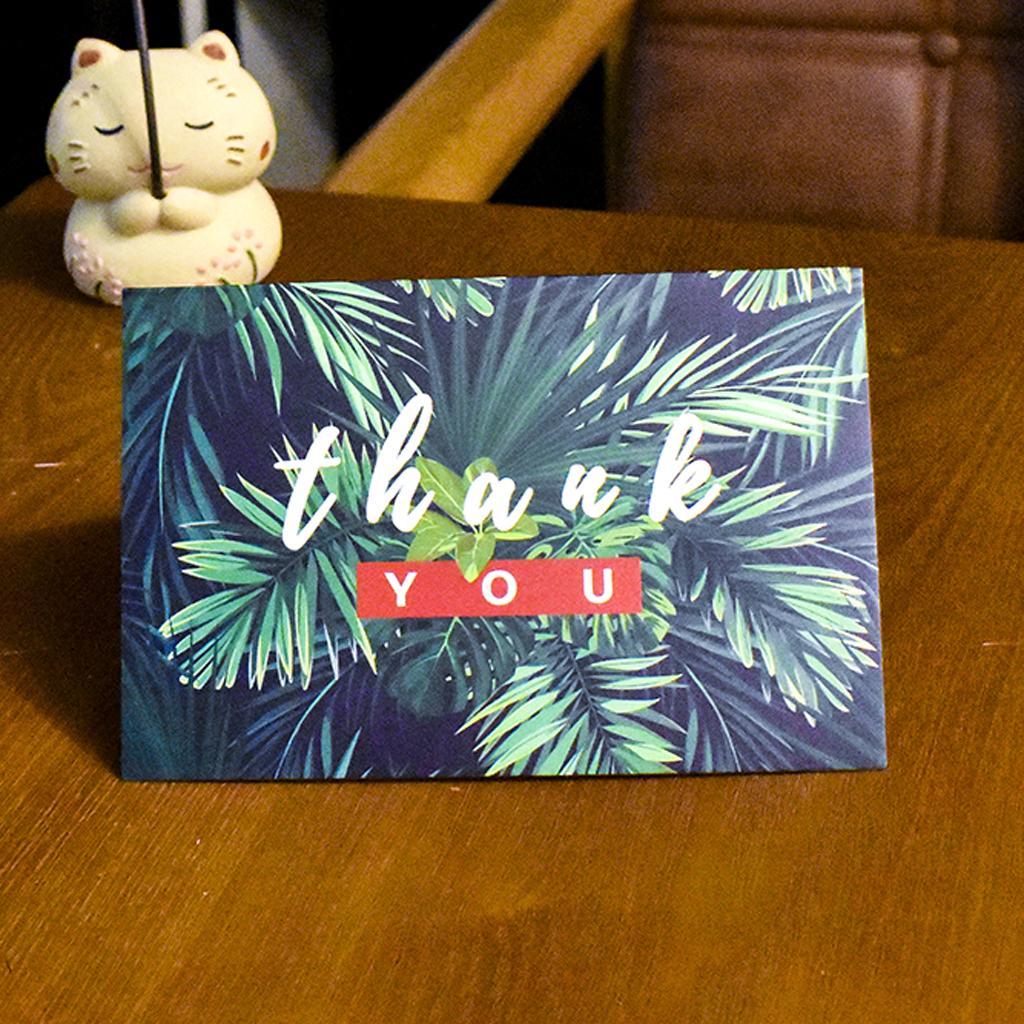 Set Of 6 Thank You Cards Floral Flowers Greeting Cards Notes