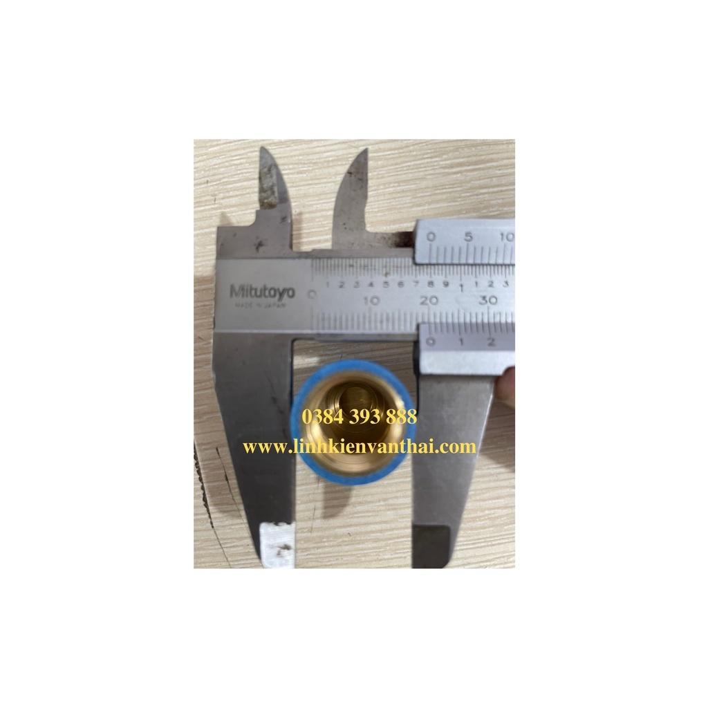 CỤC NHỰA/ ĐẾ PULY BẰNG ĐỒNG NHỰA/ 20X32MM/29G