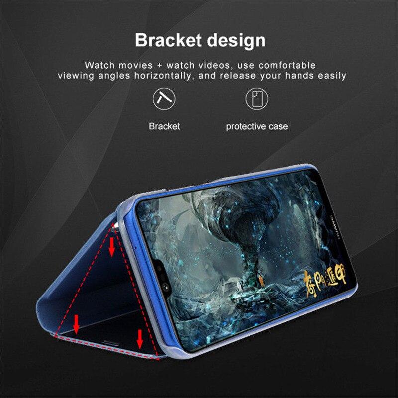 Bao Da Tráng Gương Thời Trang Cho Samsung Galaxy A01 A11 A21 A31 A41 A70E A51 A71 A81 A91