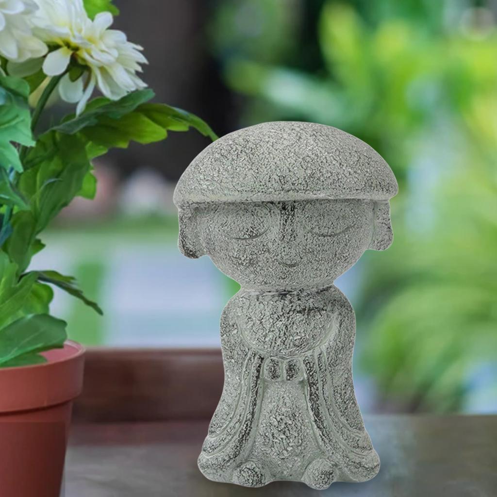 Cute Monk Buddha Statue Crafts Feng Shui for  Decor