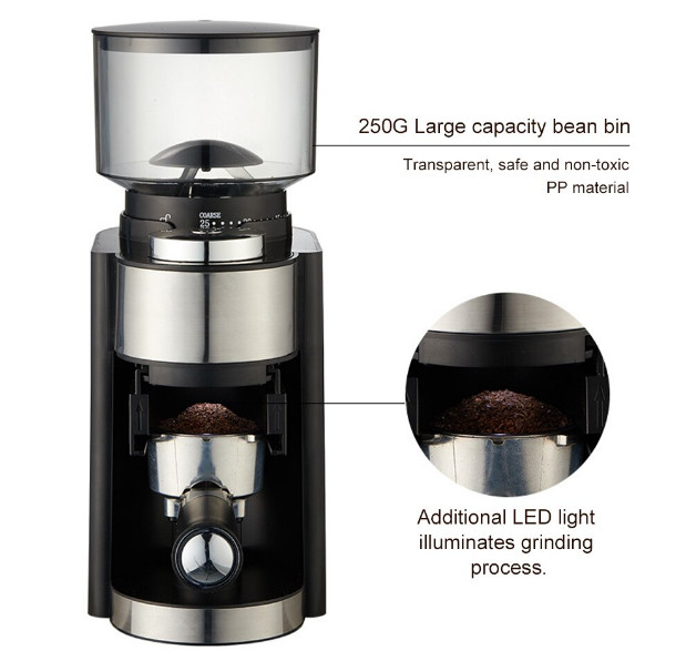 Máy Xay Cà Phê BARISTA COFFEE COARSE Grinder SUS430 hàng cao cấp