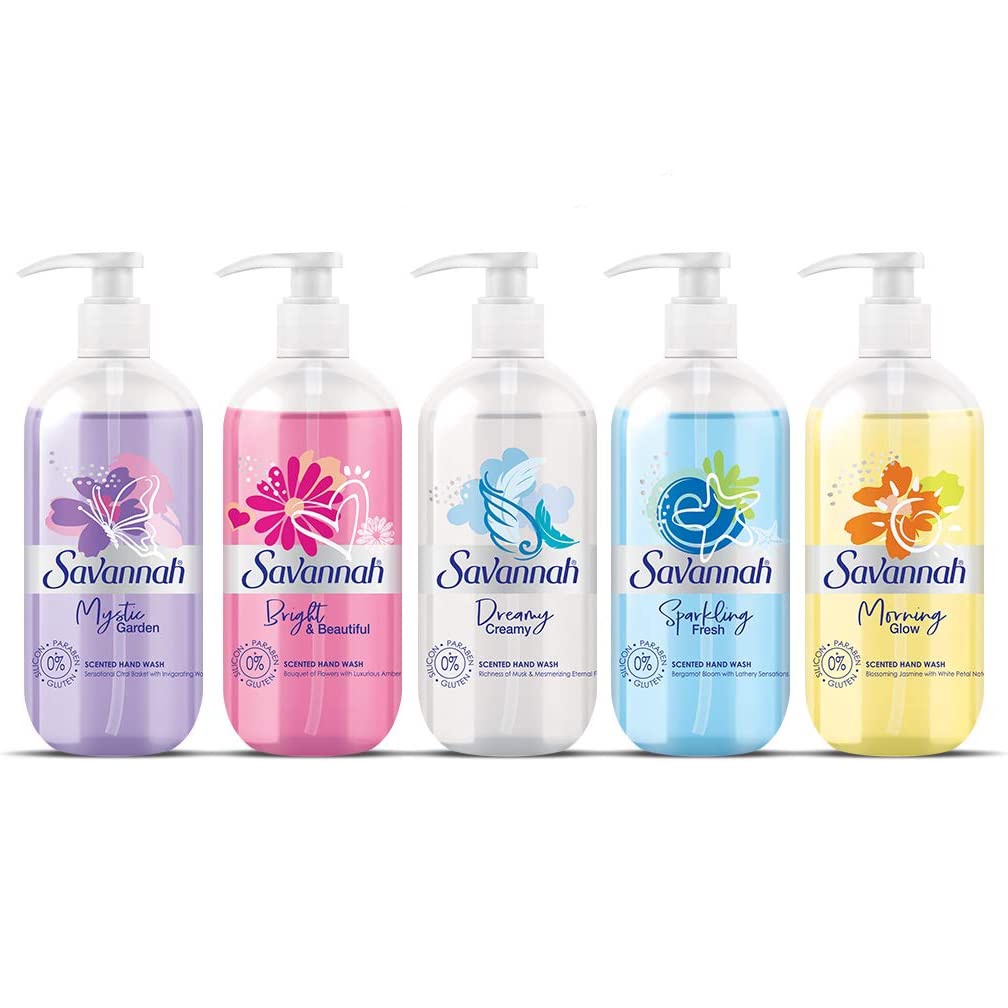 Sữa Rửa Tay Dưỡng Da Hương Hoa Savannah Scented Hand Wash Dubai 500ml