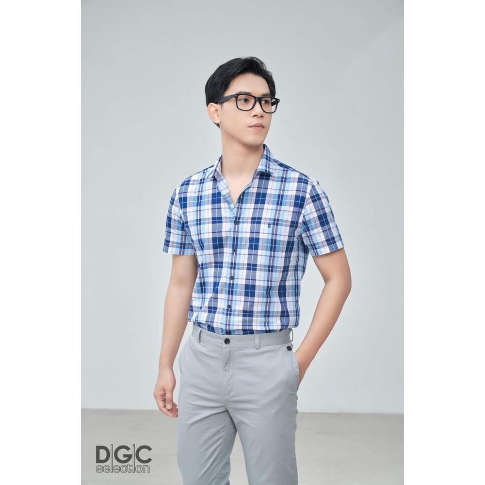 Áo sơ mi ngắn tay Regular Fit DGC - SASNCB36M-S