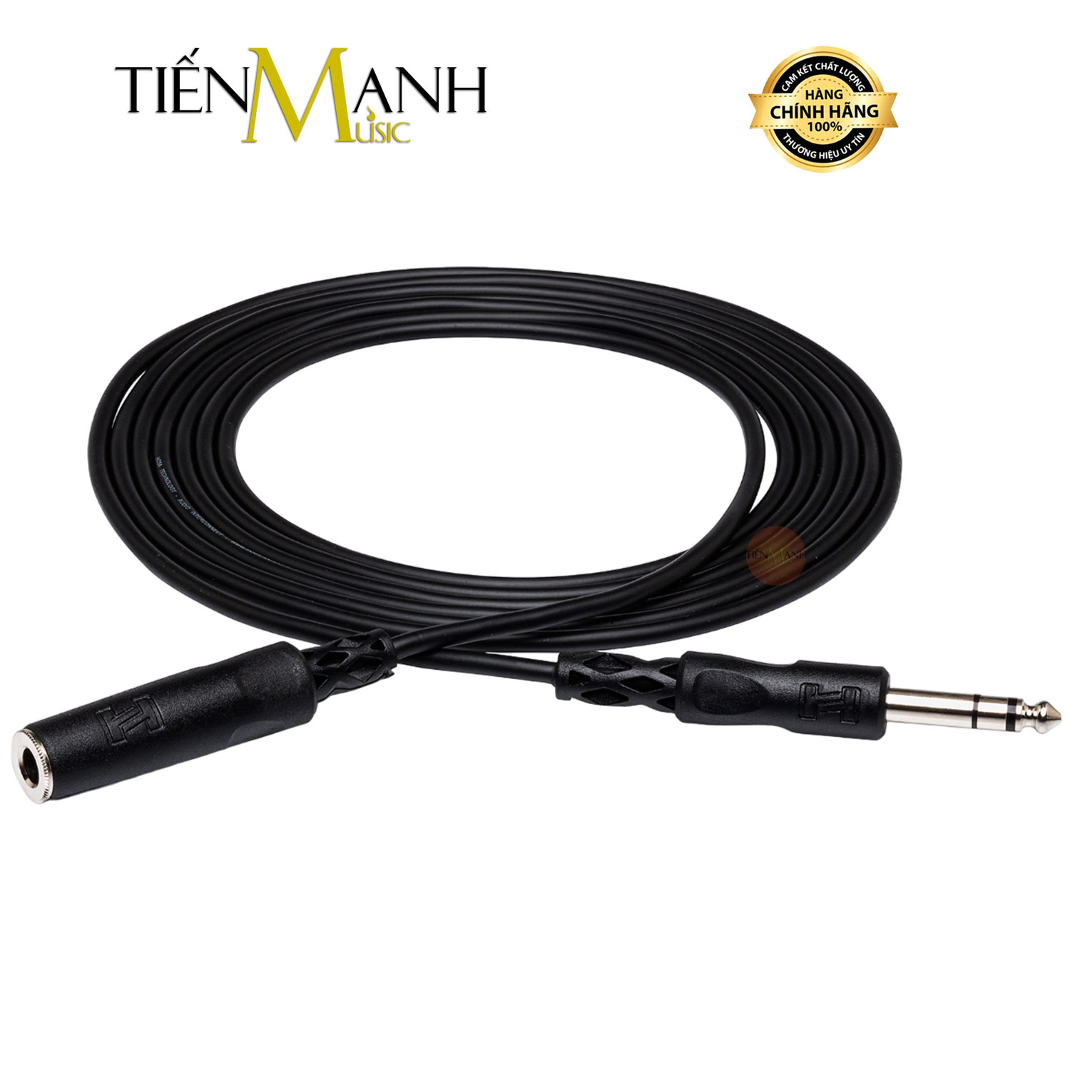 Dây Cáp Nối Dài Tai Nghe 2 Đầu 6ly Stereo TRS Hosa HPE-310 Dài 3m Headphone Extension HPE310 Hàng Chính Hãng