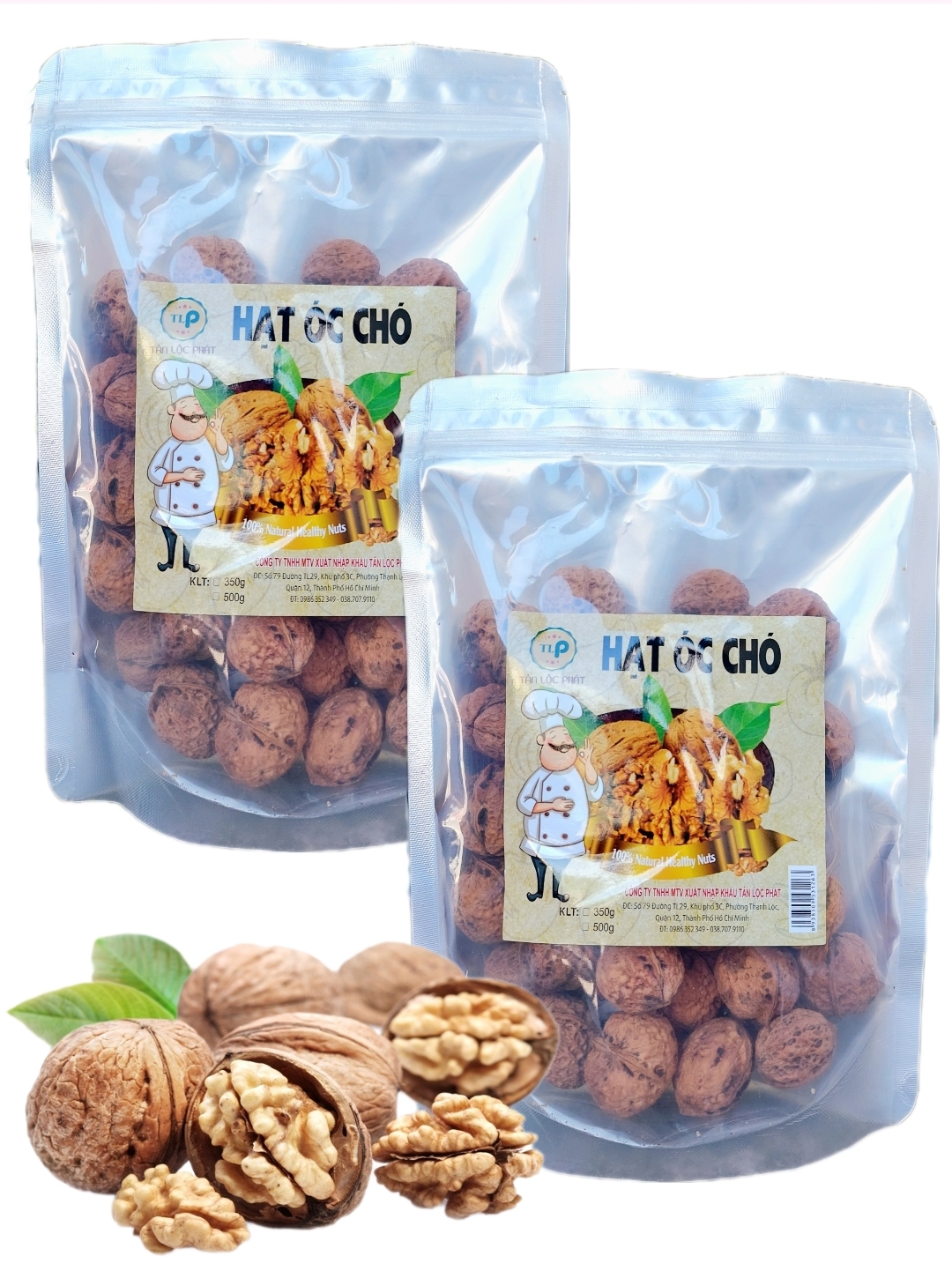 1KG HẠT ÓC CHÓ GIÀU CHẤT DINH DƯỠNG HÀNG CAO CẤP TÂN LỘC PHÁT