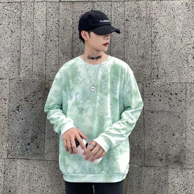 Áo Thun Tay Dài Form Rộng Phong Cách Hàn Quốc Size M-5Xl Cho Nam