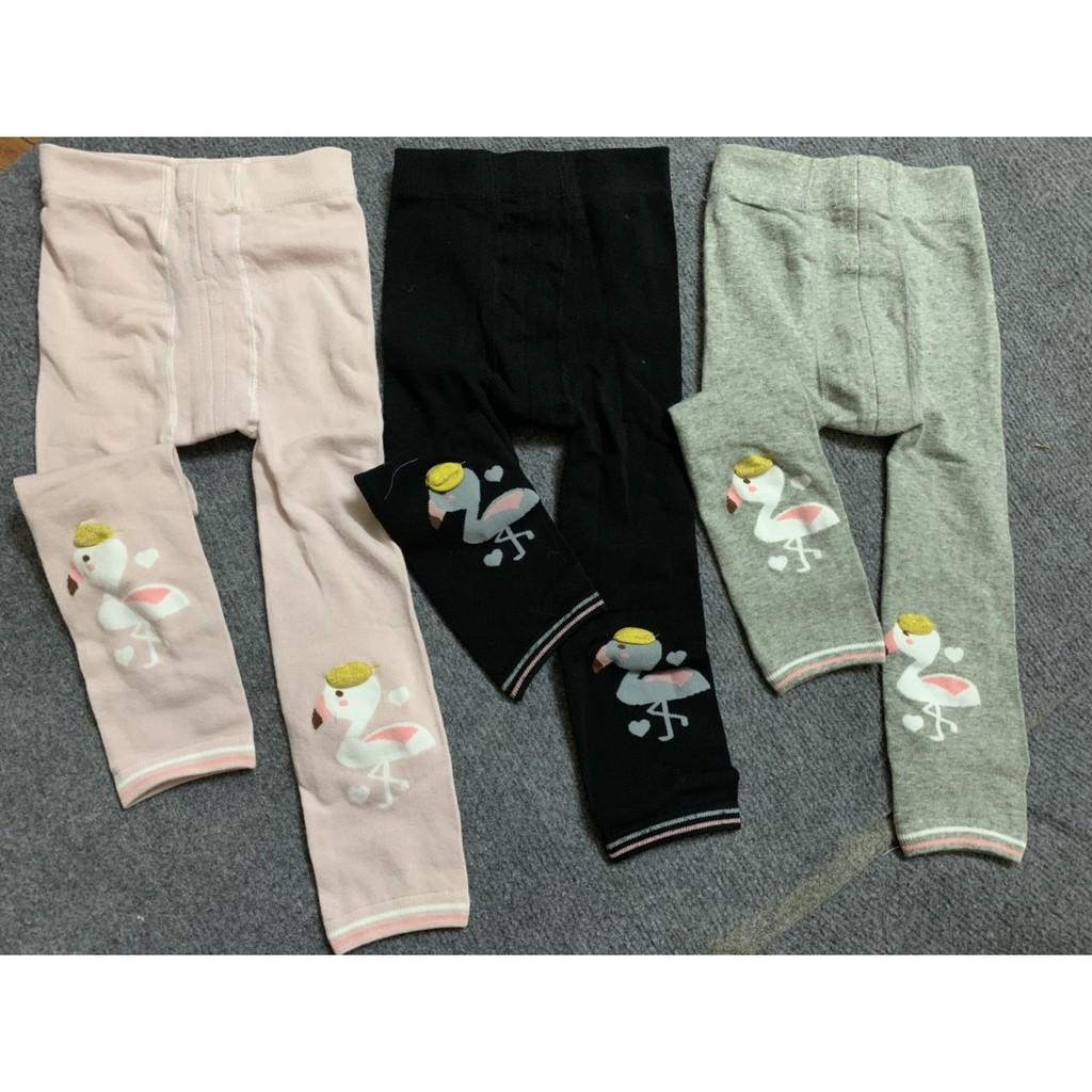 QUẦN TẤT LEN LEGGING XUẤT HÀN không bàn co giãn, mặc mùa thu đông siêu cute cho bé gái từ 1 2 3 4 tuổi