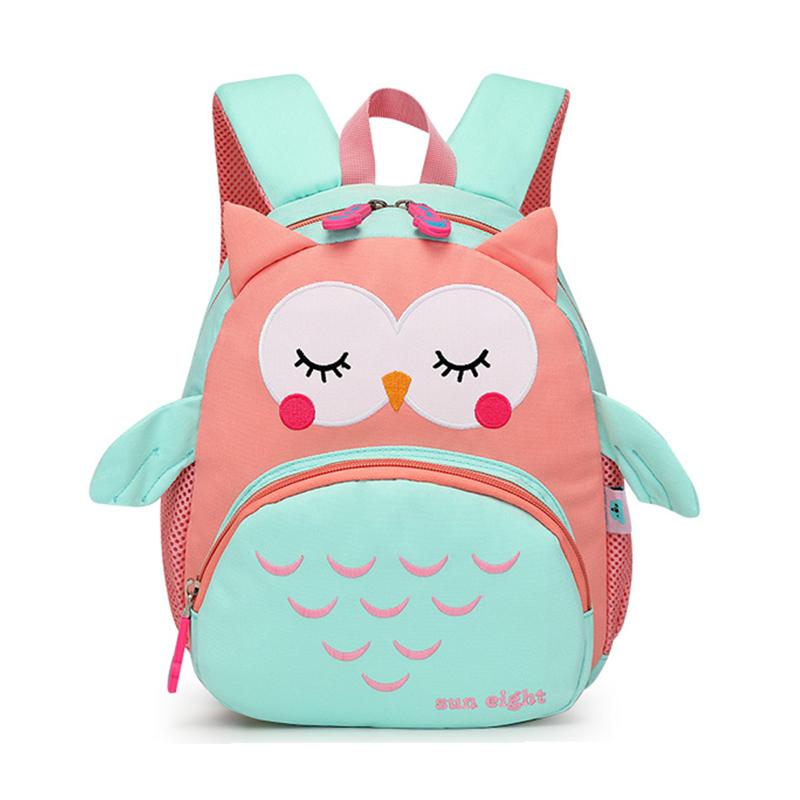 Nóng 3D Hoạt Hình Hình Bé Ba Lô Mẫu Giáo Schoolbag Trẻ Em Ba Lô Trẻ Em Học Túi Bé Gái Bé Trai Lưng