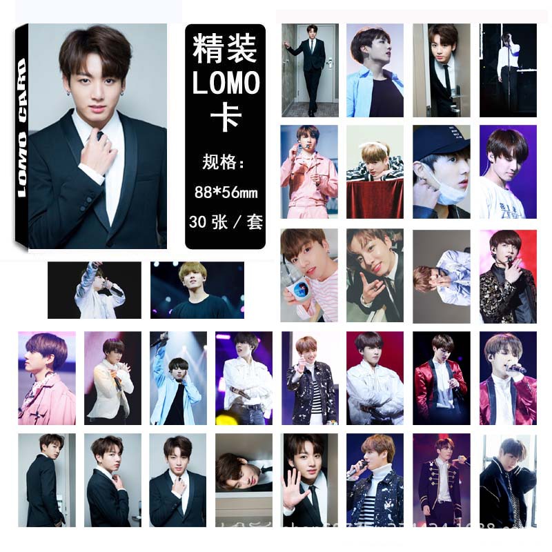 Lomo card JUNGKOOK BTS