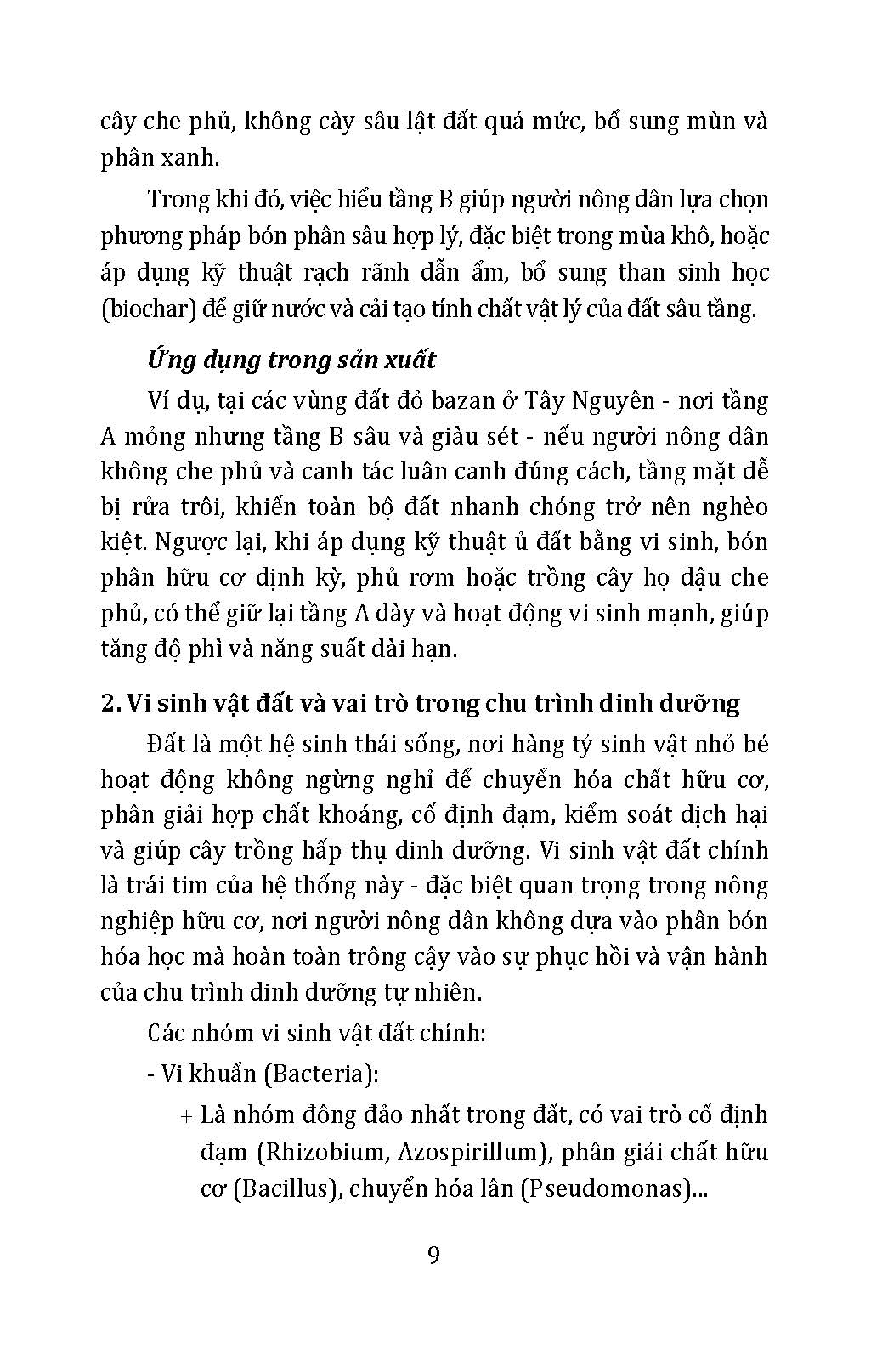 Nông Nghiệp Hữu Cơ - Kỹ Thuật Cải Tạo Đất, Làm Đất Hữu Cơ