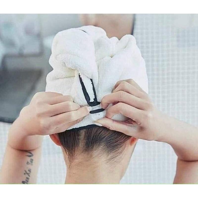 Khăn quấn tóc nhanh khô thần thánh