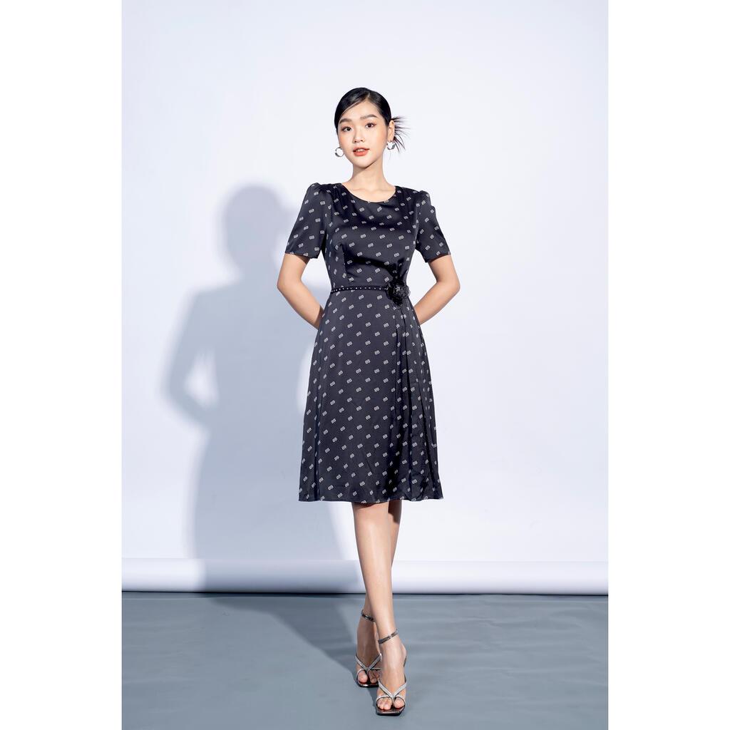 Đầm xòe, cộc tay MMOutfit M-DA060421197