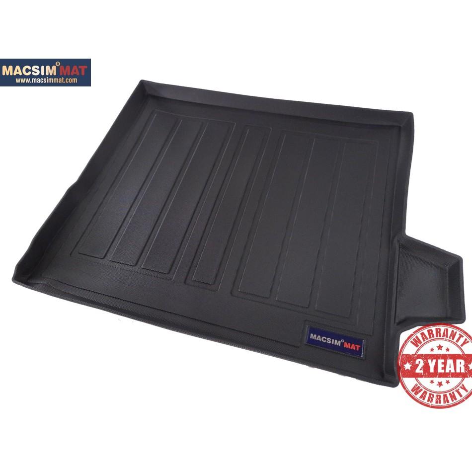 Thảm lót cốp xe ô tô LANDROVER Ranger Rover Sport nhãn hiệu Macsim chất liệu TPV cao cấp màu đen