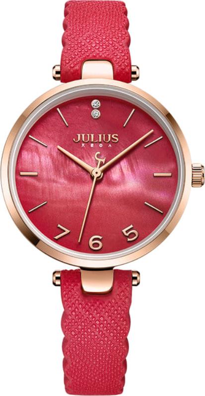 Đồng Hồ Nữ JA-1096C Julius Hàn Quốc Dây Da