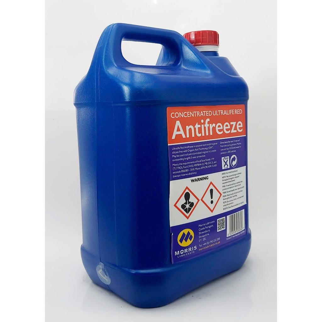 Nước làm mát: Ultralife Red Longlife Antifreeze, can 5 lít