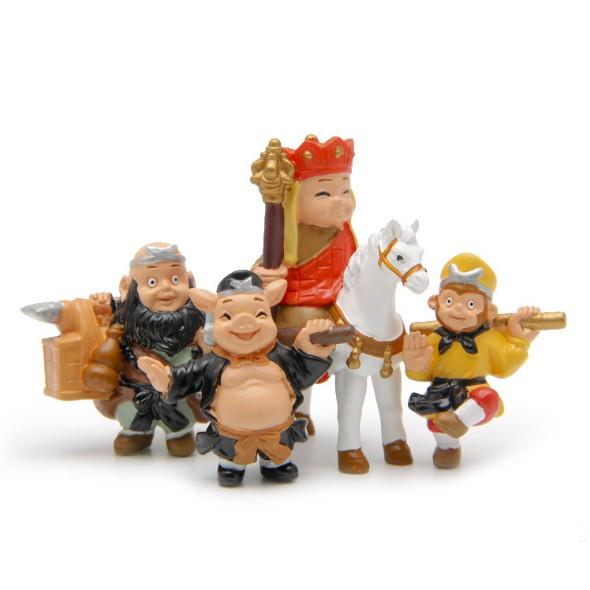 KHO-HN * Mô hình các nhân vật Tây Du Ký  dùng trang trí bàn làm việc, DIY