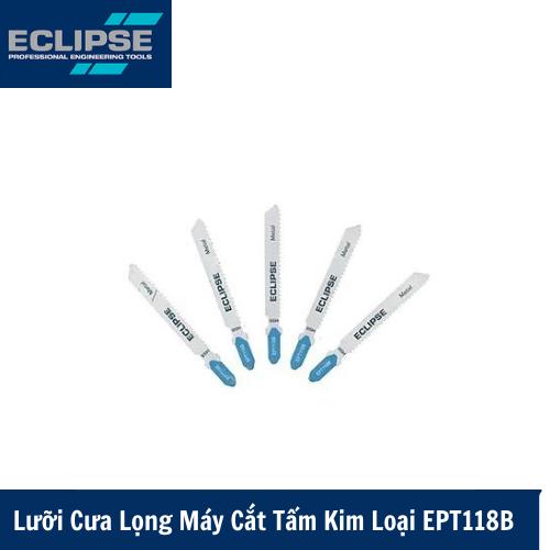 Bộ 5 Lưỡi Cưa Lọng Máy Cắt Tấm Kim Loại Eclipse EPT118B