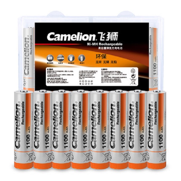 Pin sạc AAA  Camelion 1100 mAh 1.2v hộp 4 viên NH-AAA1100MBC4 Hàng Chính Hãng