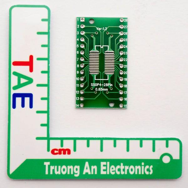 SOP28 0.65/1.27mm Adapter Plate