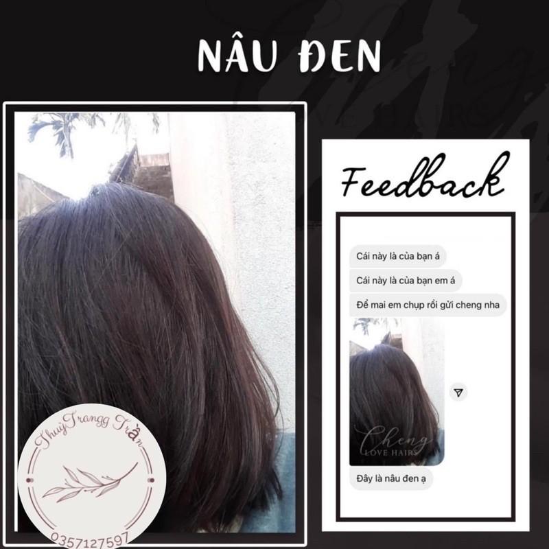 Thuốc Nhuộm Tóc Nâu Đen